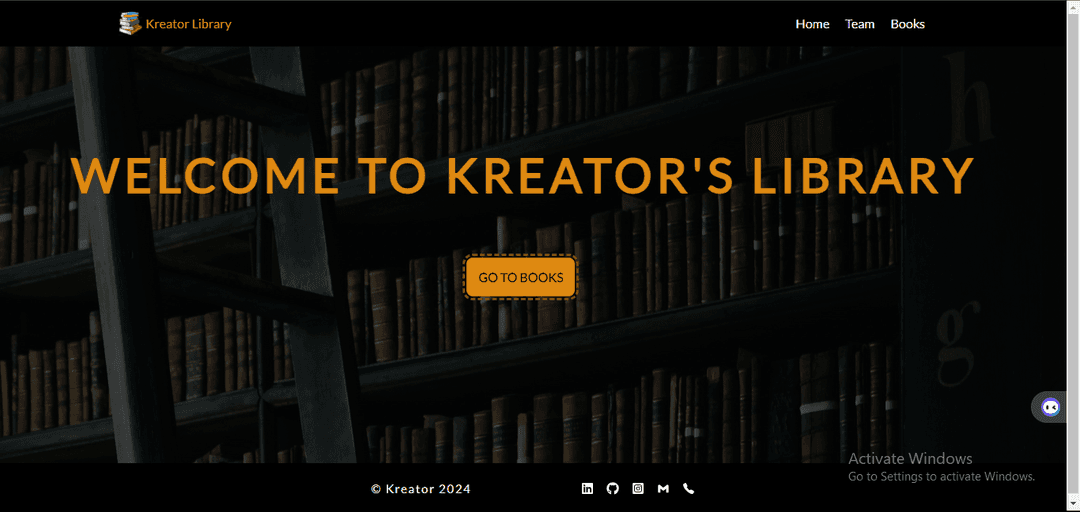 Library Website